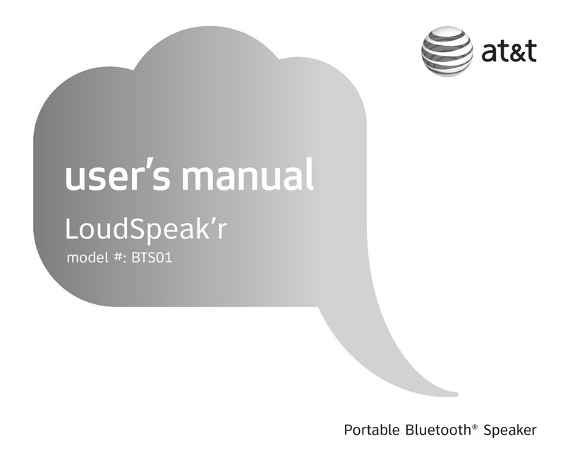 AT&T BTS01 User manual