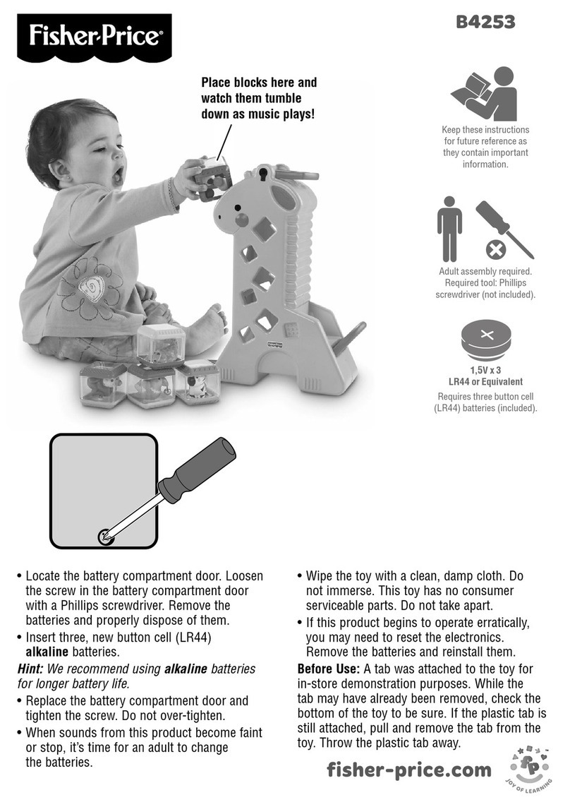 Fisher-Price B4253 instructions