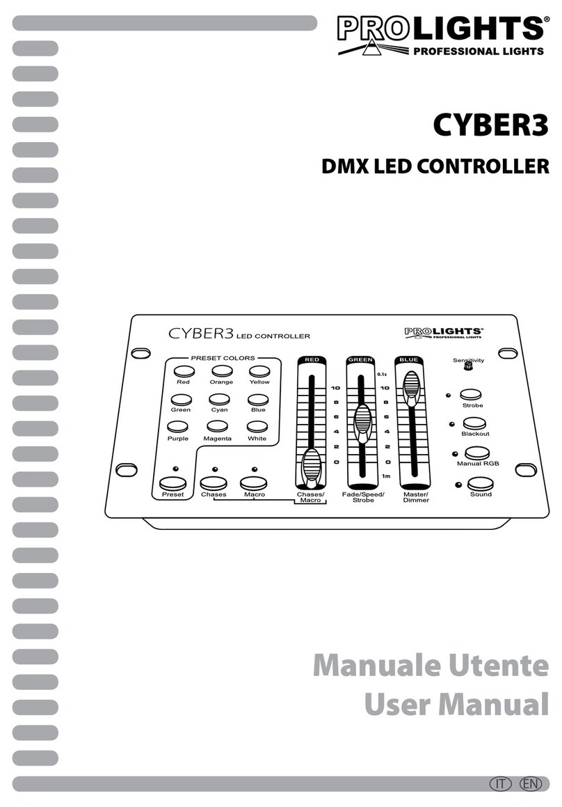 ProLights CYBER3 user manual