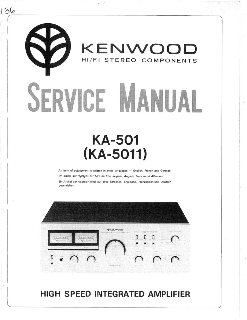 Kenwood KA-501 Service manual