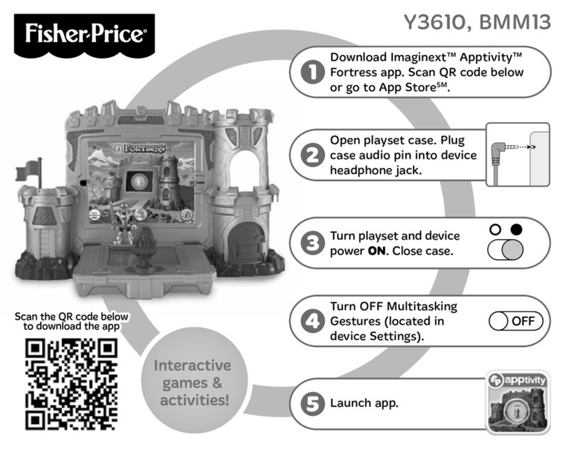 Fisher-Price Y3610 User manual