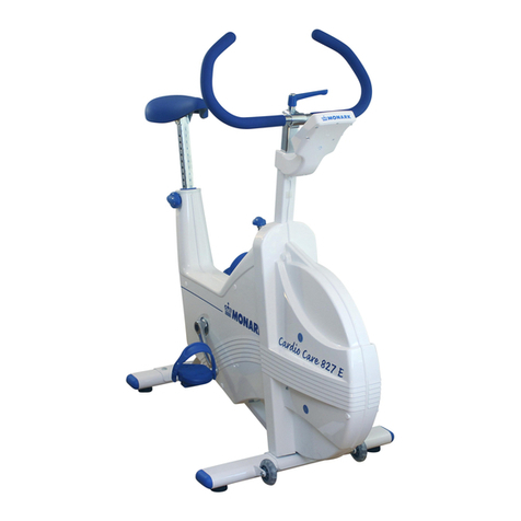 Monark Cardio Care 827 E User manual