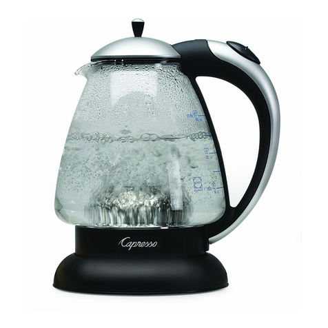 Capresso H2O PLUS 259 User manual