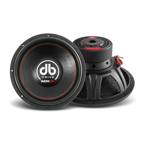 DB Drive WDX12 2K User manual