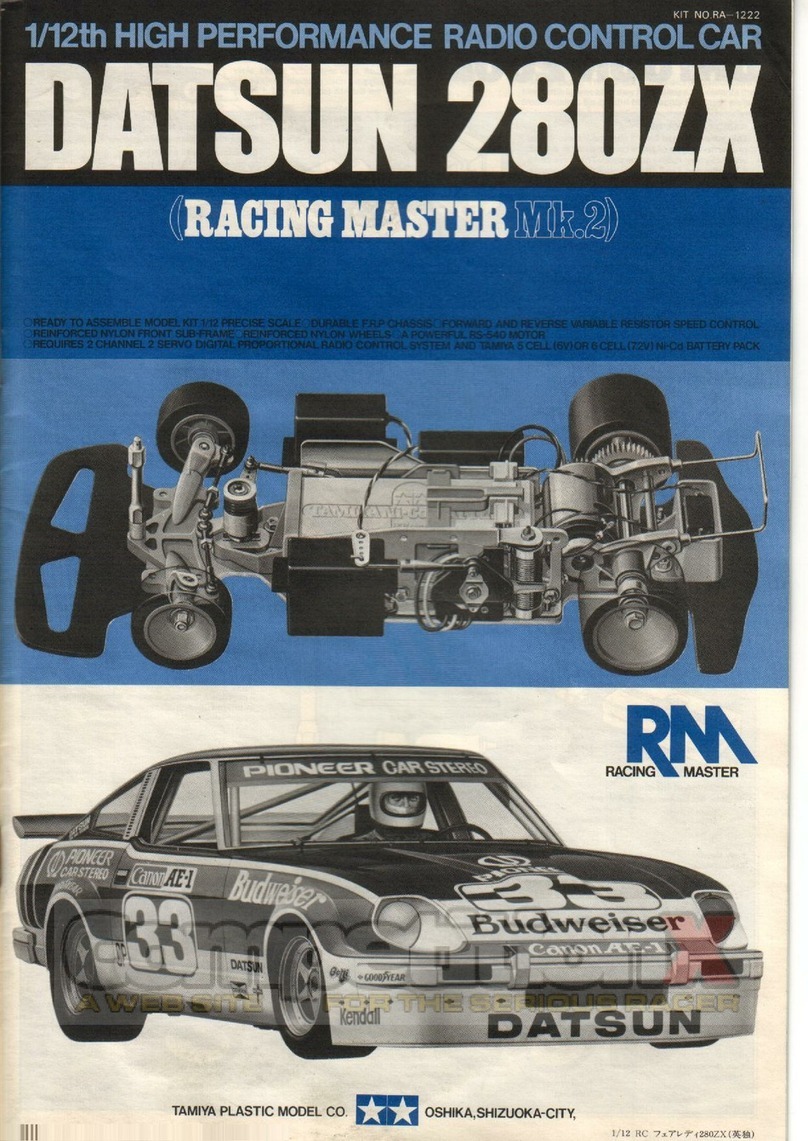 Tamiya Datsun 280ZX Racing Master Mk.2 manual