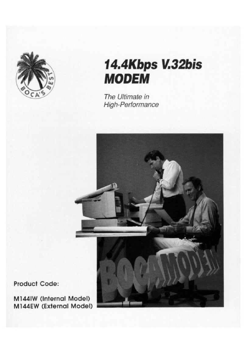 Boca Bocamodem M144IW user manual