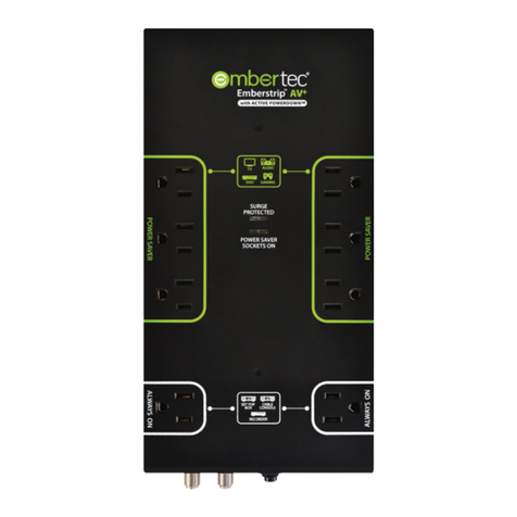 Embertec Emberstrip AV+ Instruction booklet