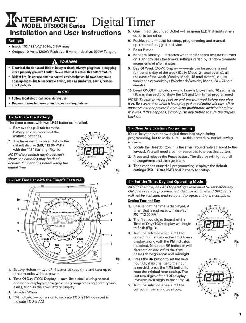 Intermatic DT500CH Series Guide