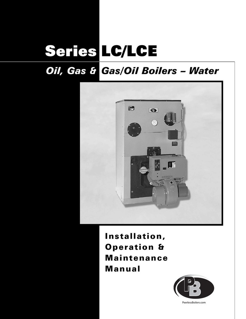 PeerlessBoilers LC Series Instruction manual