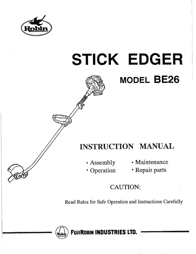 Robin BE26 instruction manual