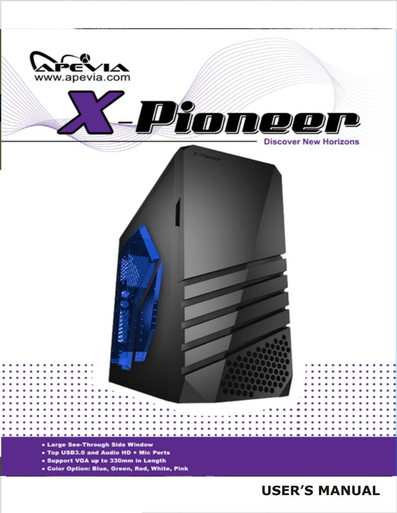 Apevia X-PIONEER user manual
