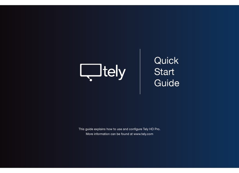 telylabs telyHD Pro quick start guide
