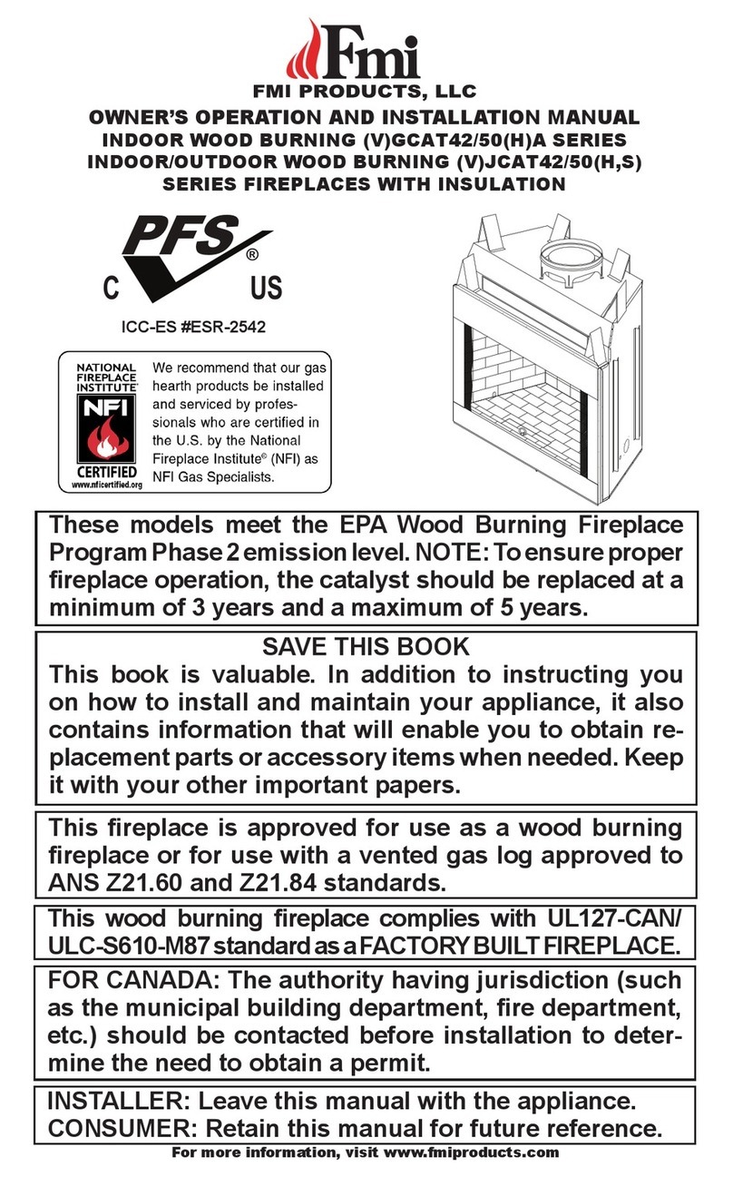 FMI VJCAT42/50S owner's manual