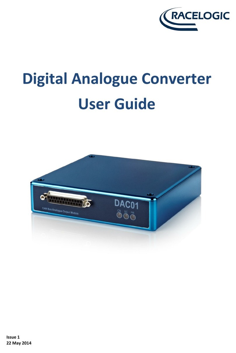 Racelogic DAC01 user guide