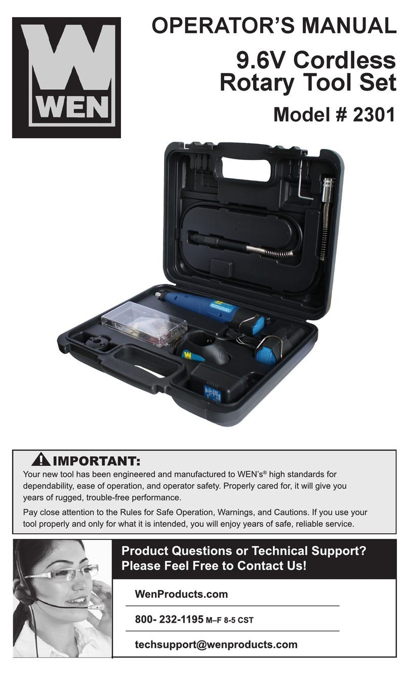 Wen 2301 User manual