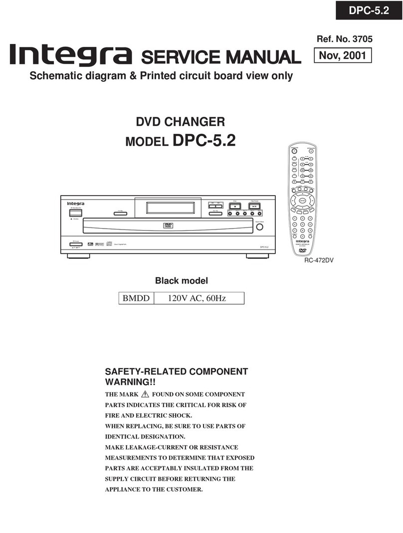 Integra DPC-5.2 Schematic diagram & printed circuit board view only