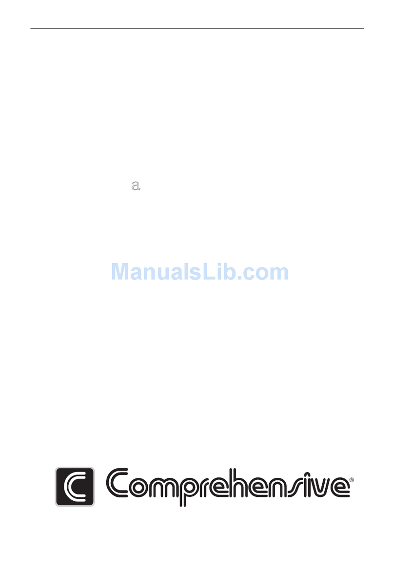 Comprehensive CVE-TRX08A User manual Comprehensive CVE-TRX08A User manual