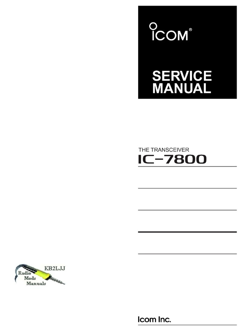 Icom IC-7800 User manual