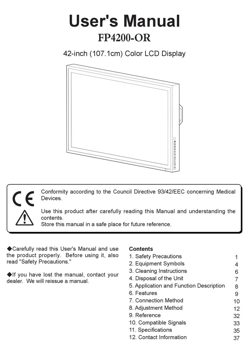 Canvys FP4200-OR user manual