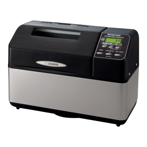Zojirushi Home Bakery Supreme BB-CEC20 User manual
