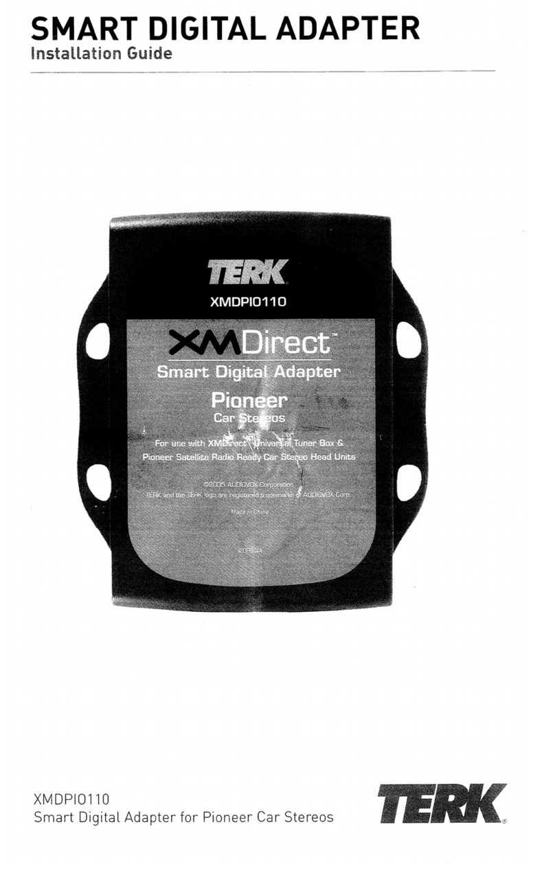 TERK Technologies XMDPI01-10 installation guide