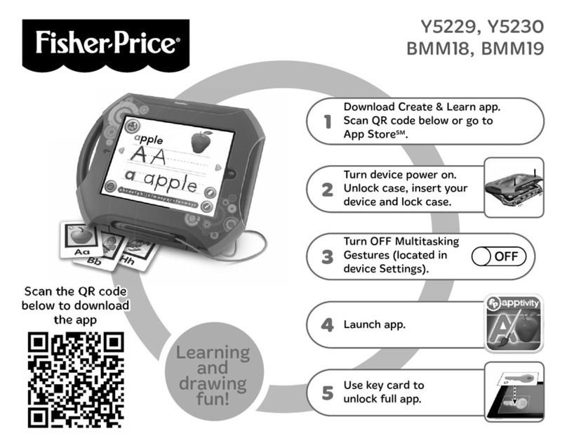 Fisher-Price Y5229 instructions