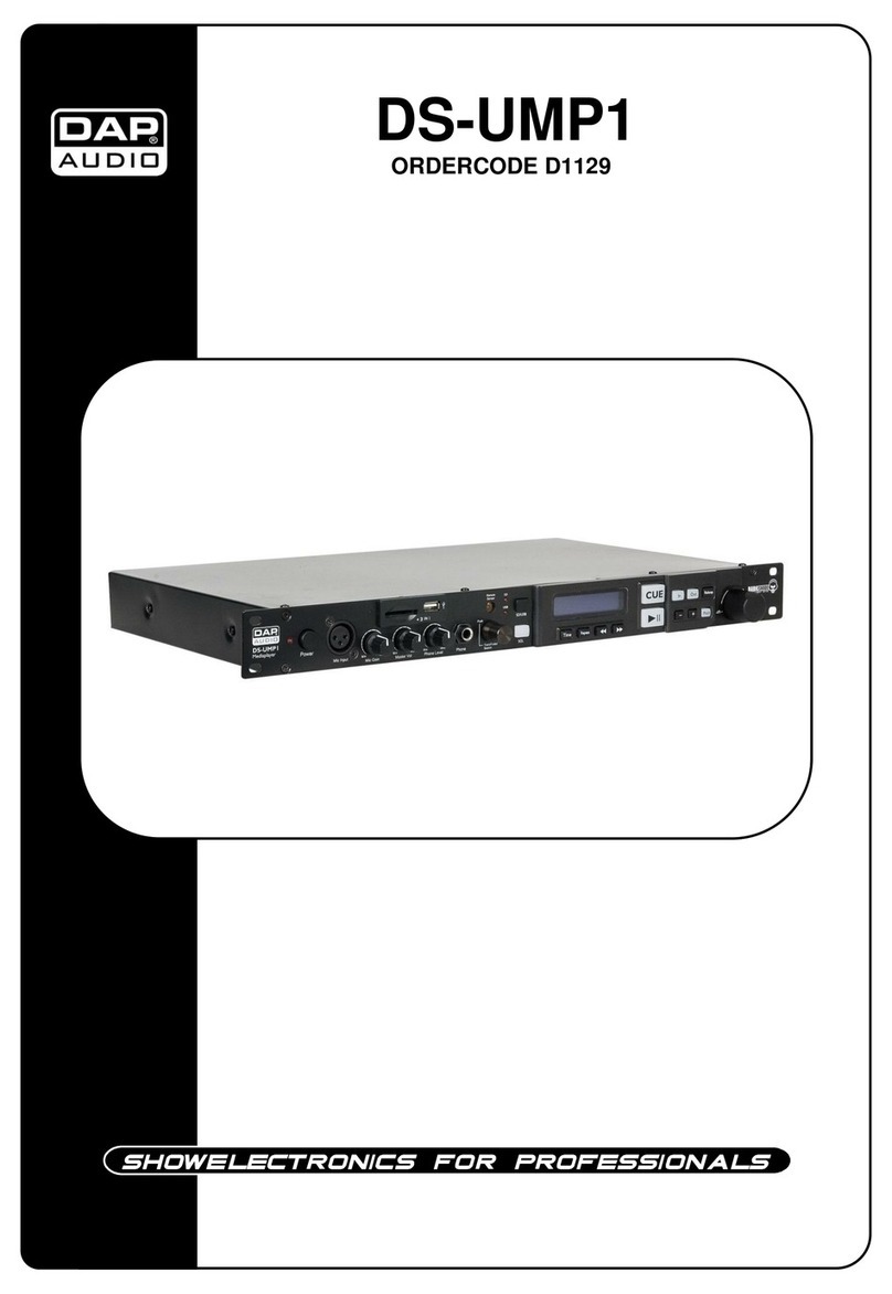 DAPAudio DS-UMP1 manual