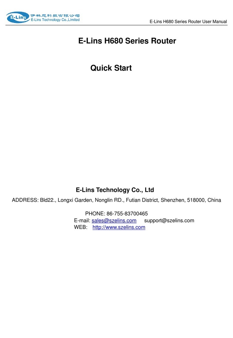E-Lins H680 series User manual