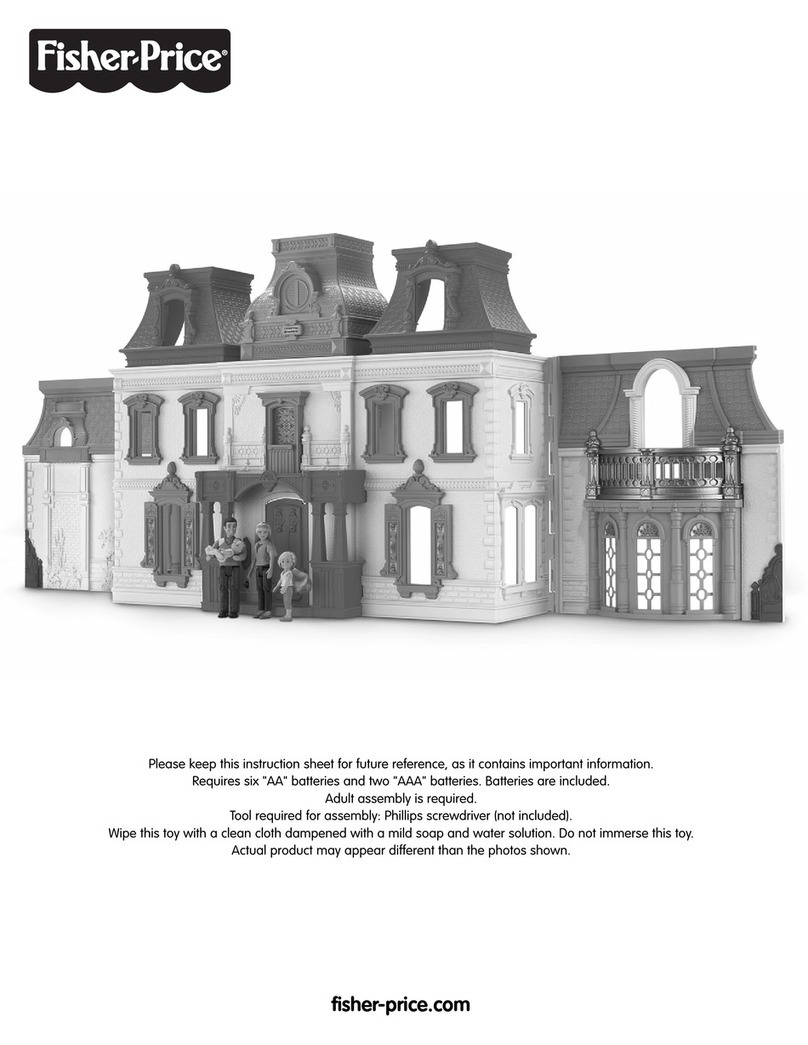 Fisher-Price X7583 Assembly manual