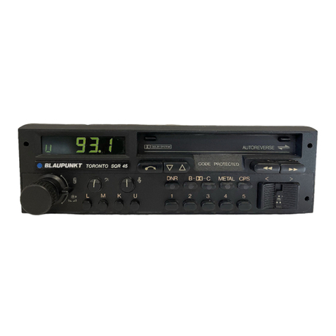 Blaupunkt Wiesbaden SQR 45 User manual