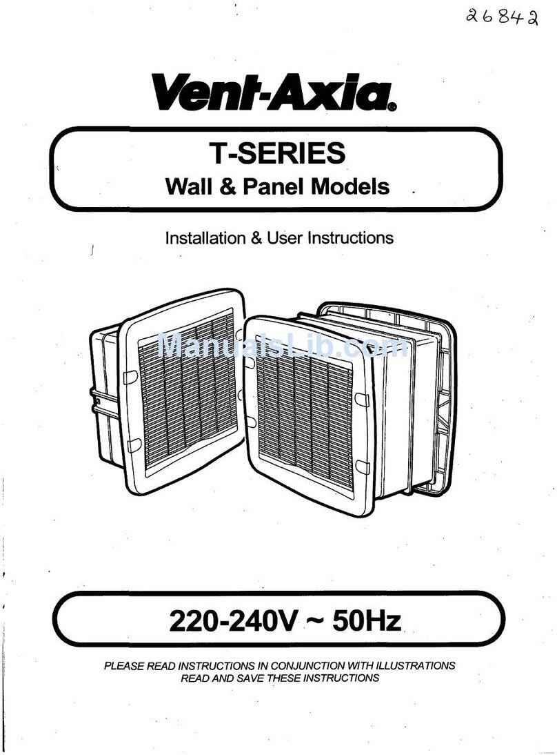 Vent-Axia T-Series Assembly Instructions