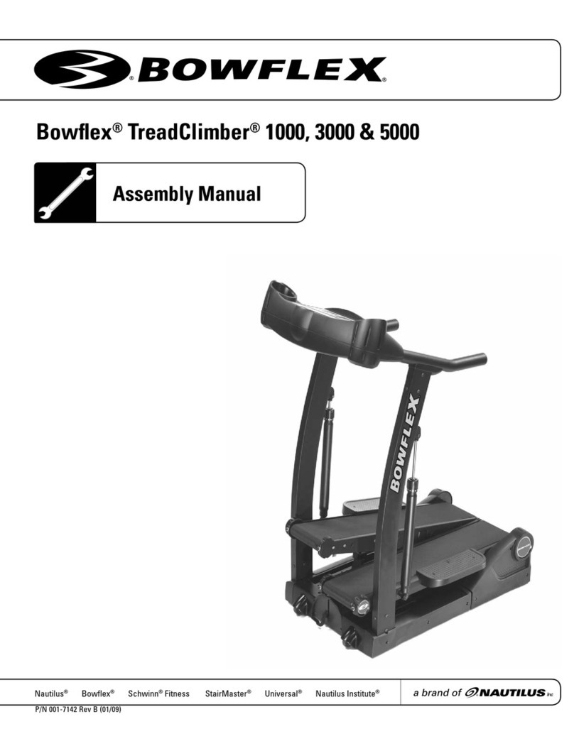 Bowflex TREADCLIMBER 1000 User manual