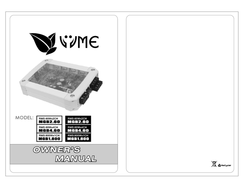 VVME MGB2.60 owner's manual
