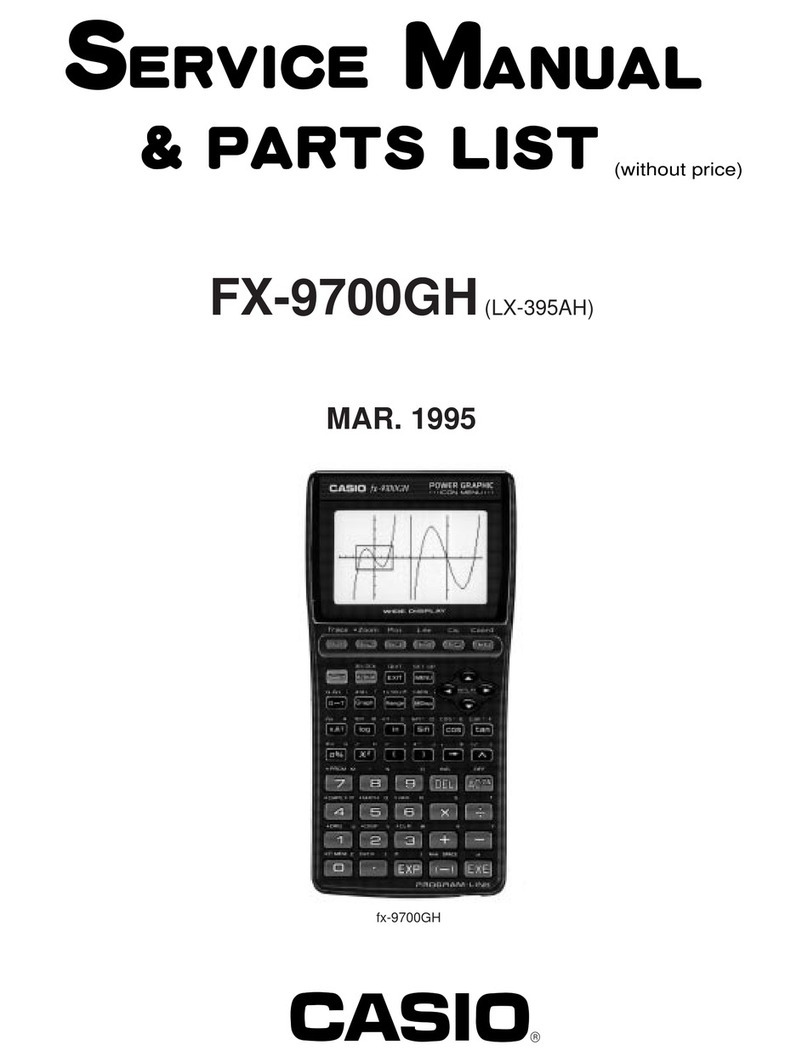 Casio FX-9700GH Troubleshooting guide Casio FX-9700GH Troubleshooting guide