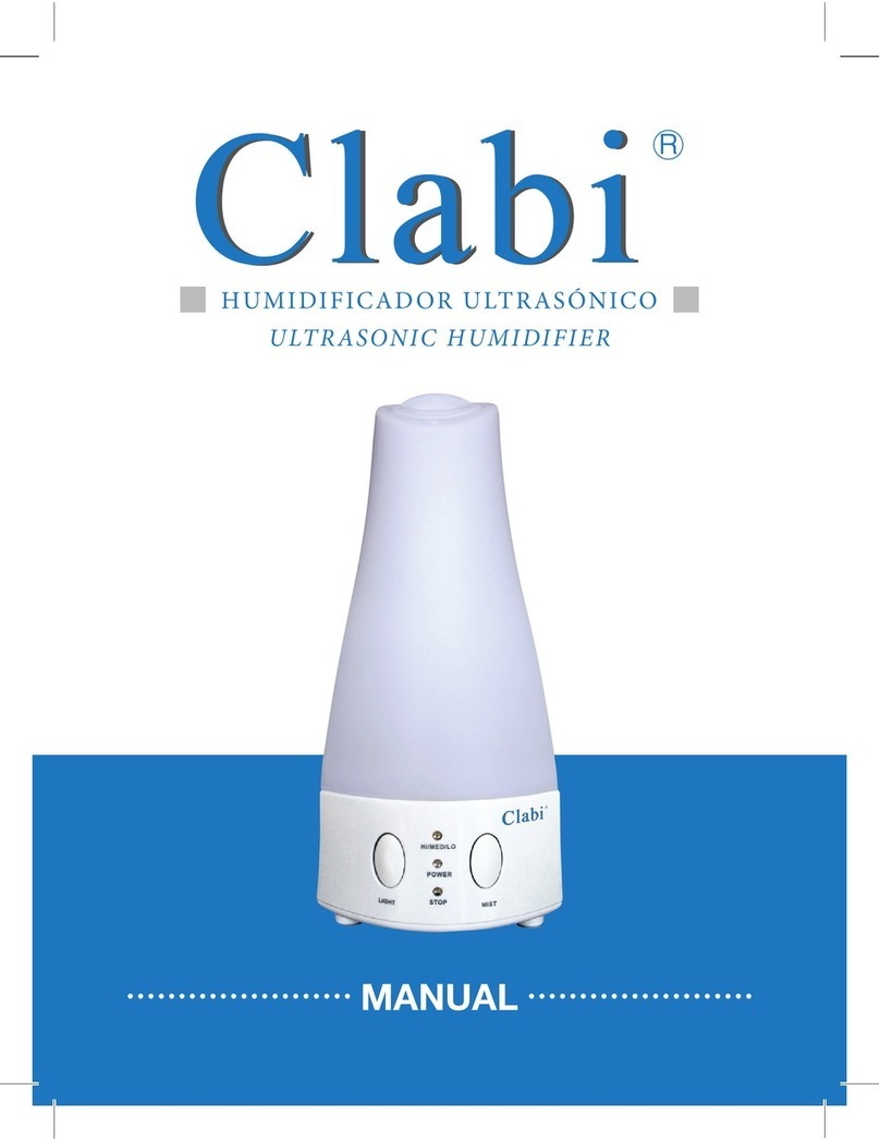 Clabi Aroma diffuser manual
