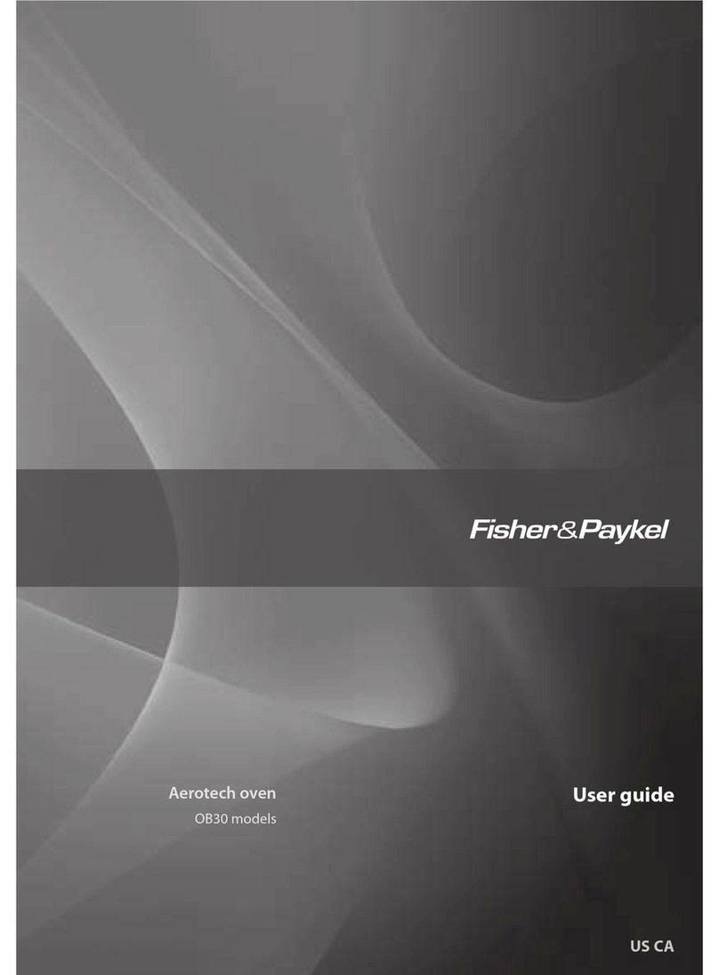 Fisher & Paykel Aerotech OB30 Series user guide