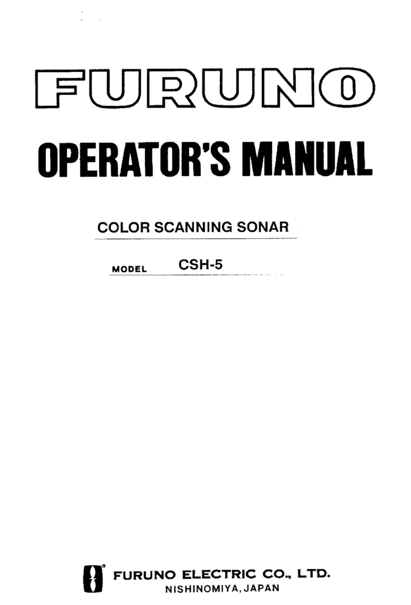 Furuno CSH-5 Operator's manual
