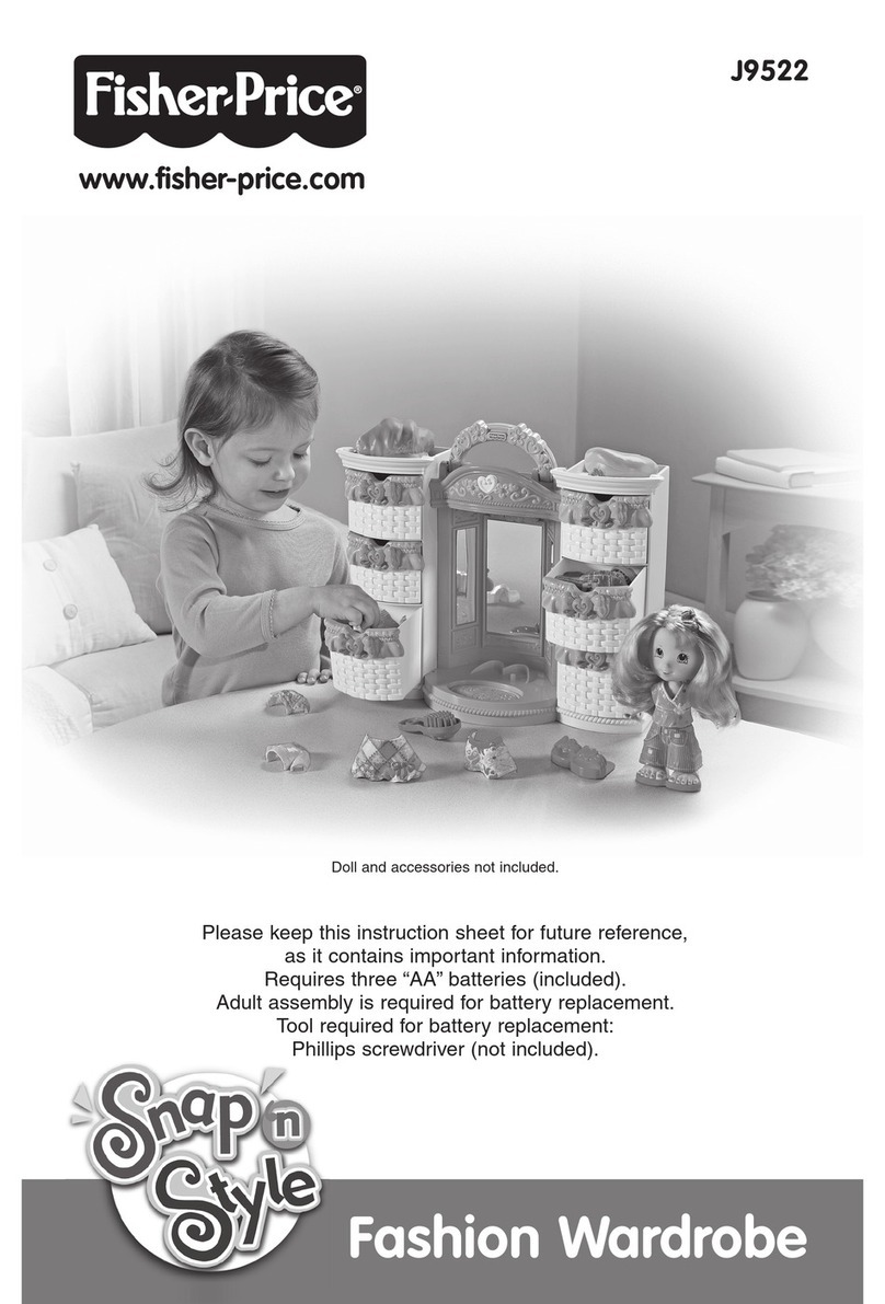 Fisher-Price J9522 User manual