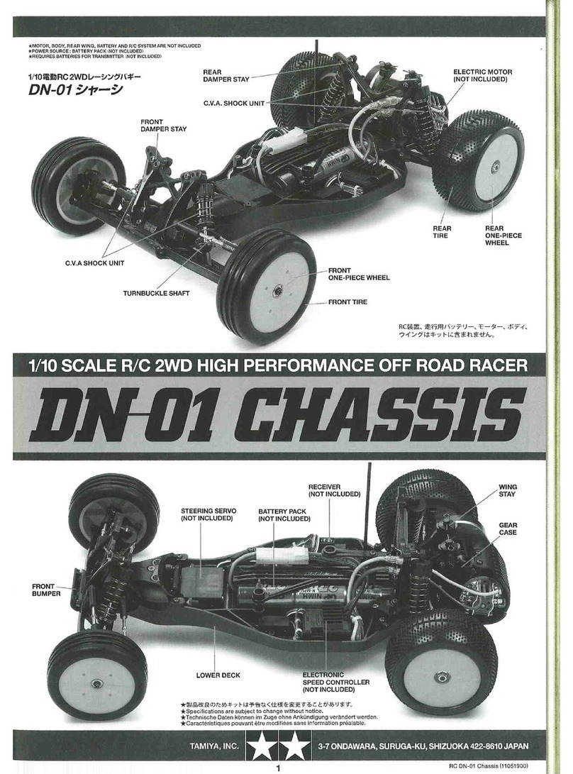 Tamiya DN-01 CHASSIS manual