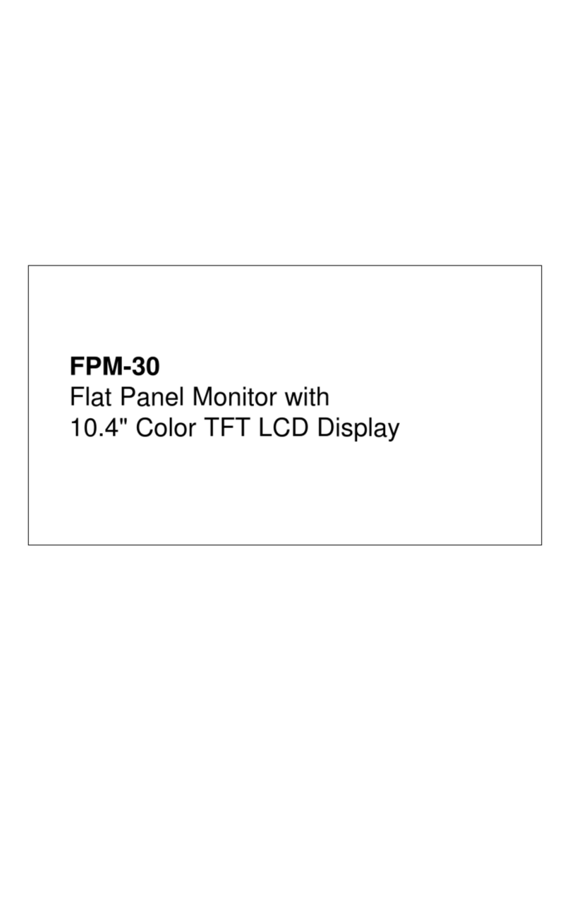 Advantech FPM-30CT User manual