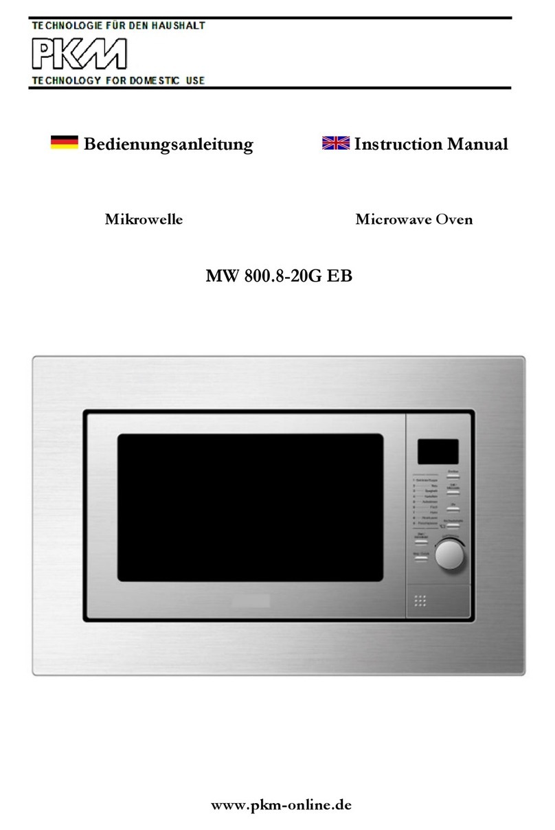 Pkm MW 800.8-20G EB User manual