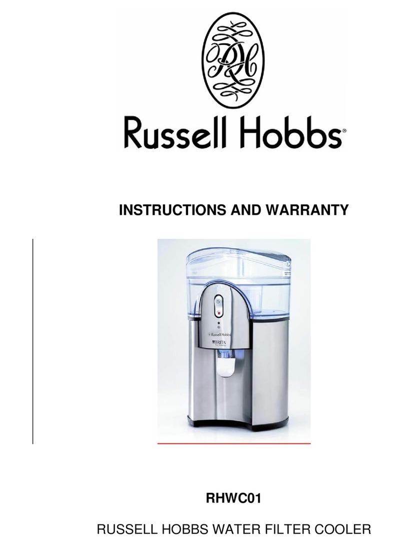 Russell Hobbs RHWC01 Instructions and warranty Russell Hobbs RHWC01 Instructions and warranty