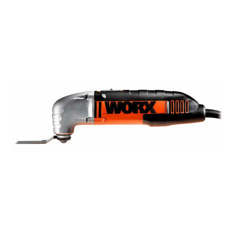 Worx Sonicrafter WX676 Safety and operating manual