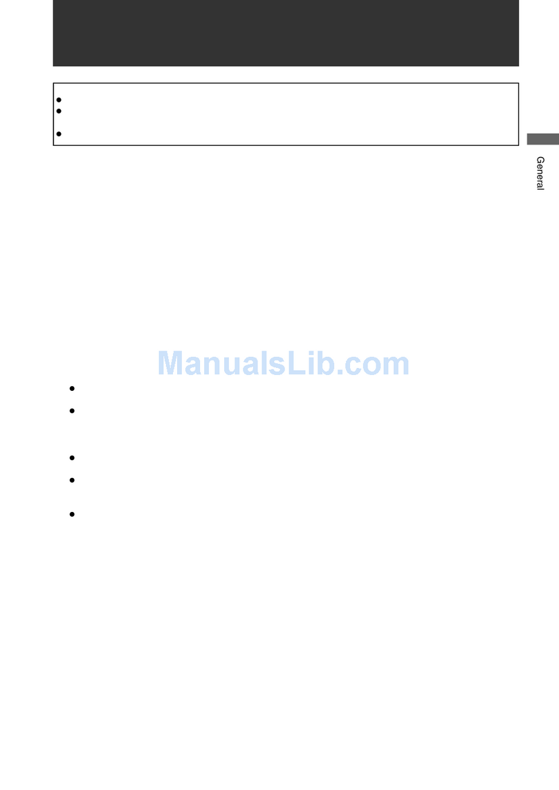 Panasonic AJ-HPX2000 User manual Panasonic AJ-HPX2000 User manual