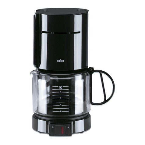 Braun Aromaster KF 10 User manual