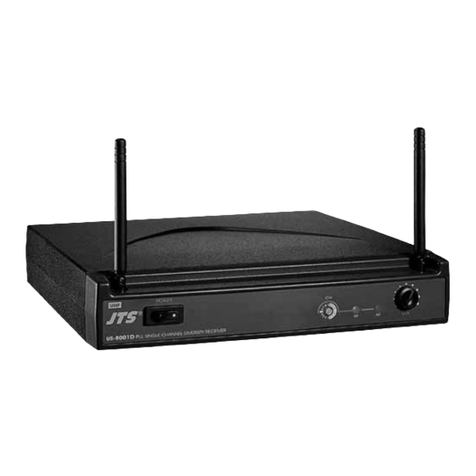 JTS US-8001D/2 instruction manual