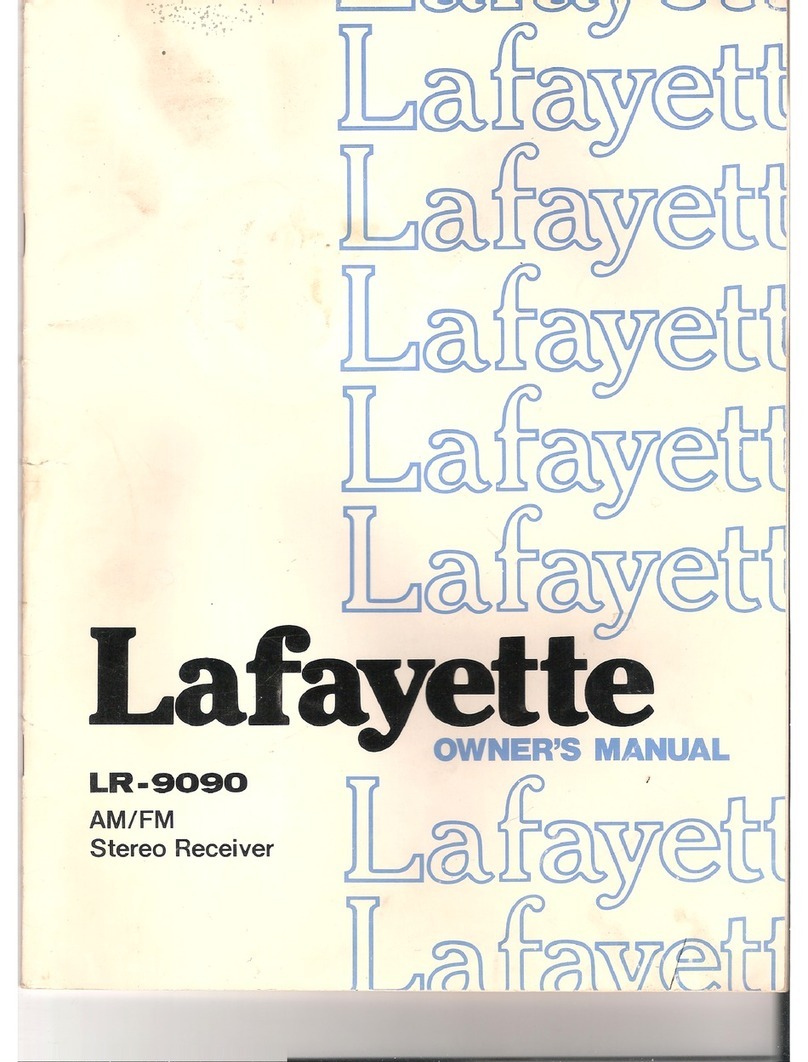 Lafayette LR-9090 owner's manual