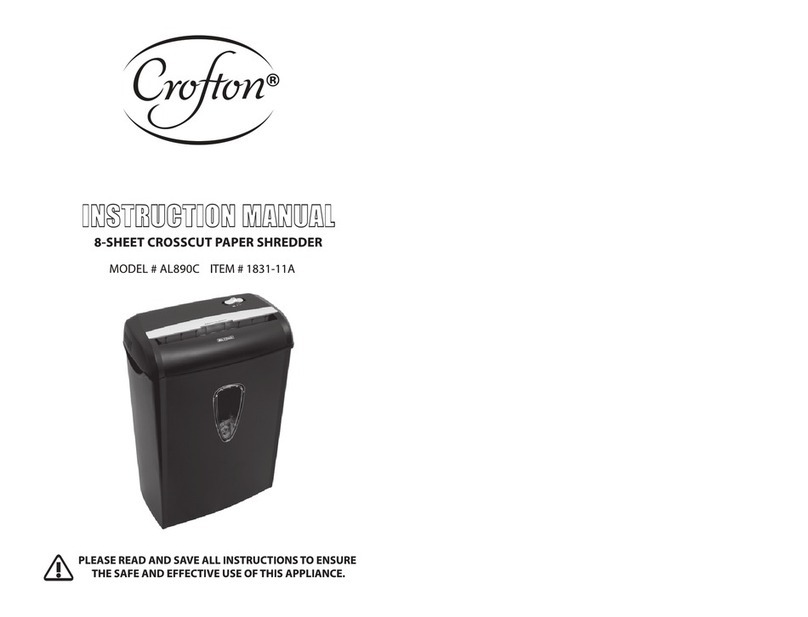 Crofton AL890C User manual