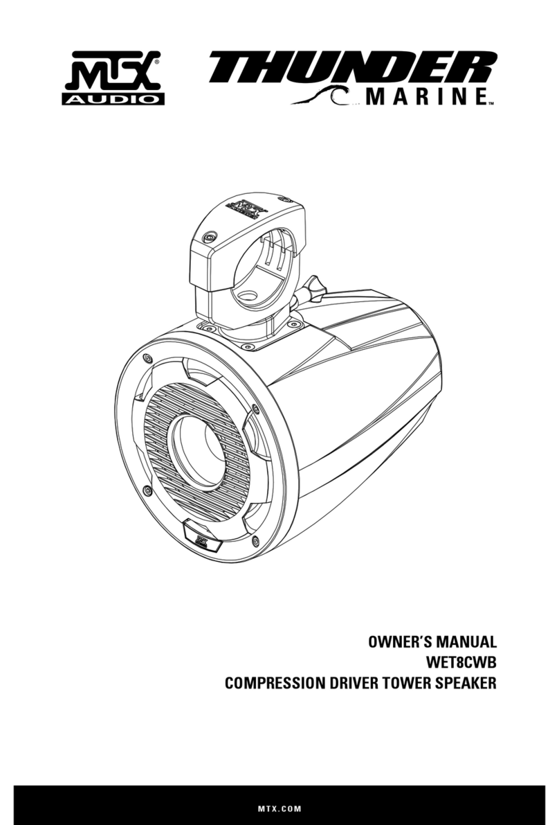 Thunder WET8CWB owner's manual