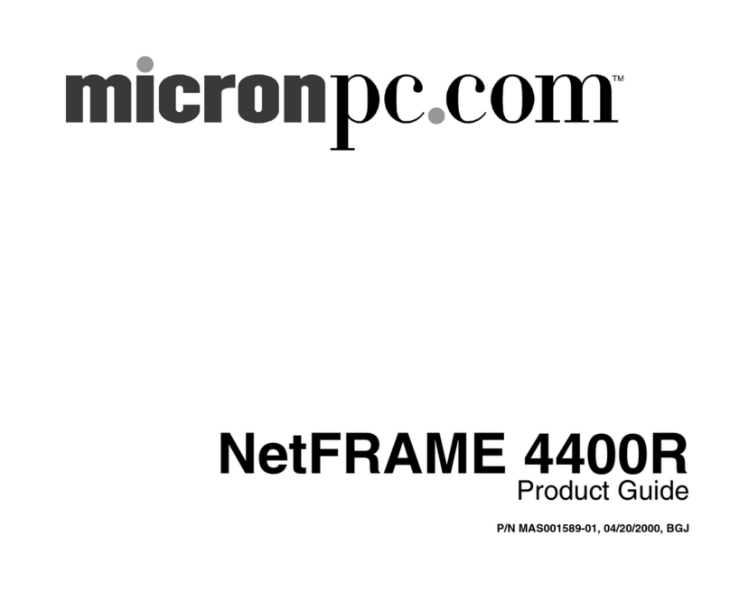 micronPC NetFRAME 4400R Product guide